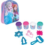 As company as Plasticine Frozen Backpack With 4 Jars - Lids, Molds and 5 Tools 200gr for 3+ Years 1045-03630 5203068036300