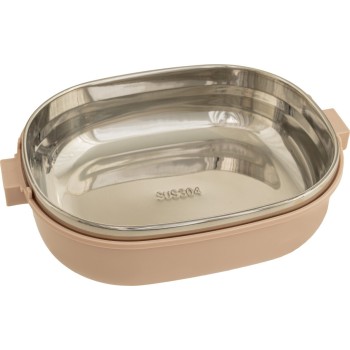 POLO Δοχειο φαγητου inox 800ml (ni-359)-salmon-σομον 915007-3700 5201927151416