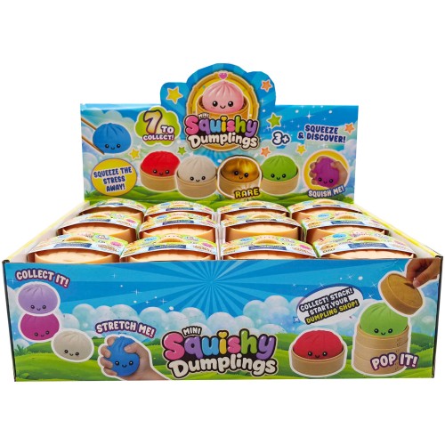 Just toys Mini Squishy Dumplings Φιγούρα Ζυμαράκι 2604006 815887029941