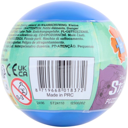 canenco Disney Stitch Stitch Surprise Puzzle Ball ST24110 8719668018372