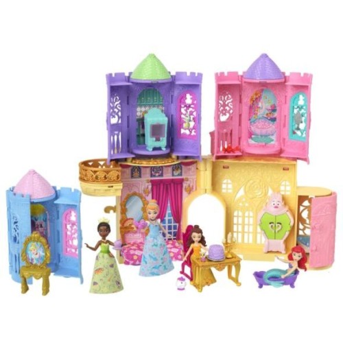 Mattel Disney Princess Tower Surprise Μίνι Κούκλες Παραμυθένιος Πύργος Έκπληξη JBL46 / JBL45 194735263349
