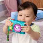 Mattel Fisher-price Laugh & Learn Light-up Camera Musical Baby & Toddler Learning Toy, Multilanguage Version JNV97 194735404742