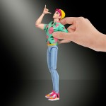mattel k-pop φιγούρες 15ek. με εκφρασεις and αξεσουάρ kpop demon hunters saja boys abby k-pop φιγούρες 15ek. με εκφρασεις and αξ