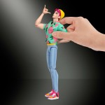mattel k-pop φιγούρες 15ek. με εκφρασεις and αξεσουάρ kpop demon hunters saja boys abby k-pop φιγούρες 15ek. με εκφρασεις and αξ