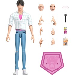 mattel k-pop φιγούρες 15ek. με εκφρασεις and αξεσουάρ kpop demon hunters saja boys jinu k-pop φιγούρες 15ek. με εκφρασεις and αξ