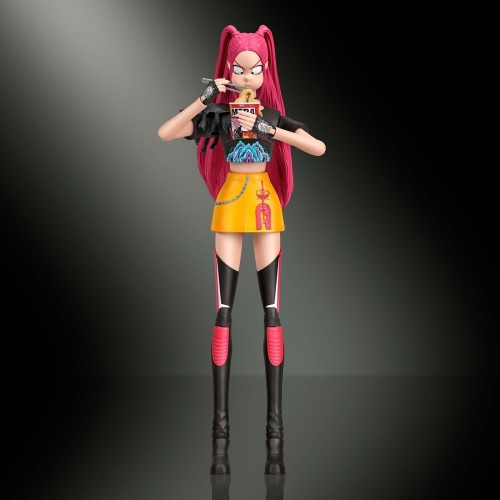 mattel k-pop φιγούρες 15ek. με εκφρασεις and αξεσουάρ kpop demon hunters huntr/x mira ho k-pop φιγούρες 15ek. με εκφρασεις and α