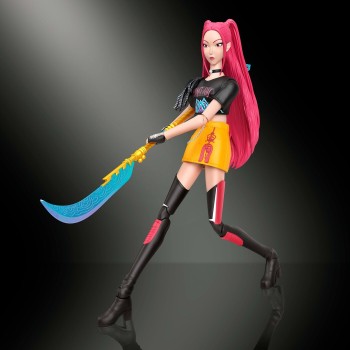 Mattel Kpop Demon Hunters Huntr/x Mira 6-inch Action Figure With Accessories & Swappable Faces & Hands JRY29 / JRY31 19473543101