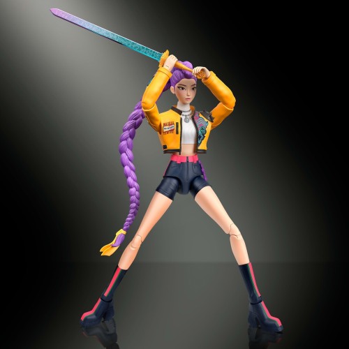 Mattel Kpop Demon Hunters Huntr/x Rumi 6-inch Action Figure With Accessories & Swappable Faces & Hands JRY29 / JRY30 19473543093