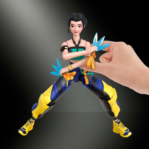 mattel k-pop φιγούρες 15ek. με εκφρασεις and αξεσουάρ kpop demon hunters huntr/x zoey ho k-pop φιγούρες 15ek. με εκφρασεις and α