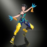 mattel k-pop φιγούρες 15ek. με εκφρασεις and αξεσουάρ kpop demon hunters huntr/x zoey ho k-pop φιγούρες 15ek. με εκφρασεις and α