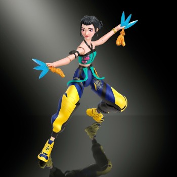 Mattel Kpop Demon Hunters Huntr/x Zoey 5.6-inch Action Figure With Accessories & Swappable Faces JRY29 / JRY32 194735430949