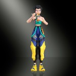 mattel k-pop φιγούρες 15ek. με εκφρασεις and αξεσουάρ kpop demon hunters huntr/x zoey ho k-pop φιγούρες 15ek. με εκφρασεις and α