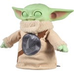 Mattel Star Wars The Mandalorian & Grogu Movie Pick-me-up Grogu Character Plush Rondel Design Vinyl Head JKN44 194735353392