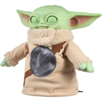 Mattel Star Wars The Mandalorian & Grogu Movie Pick-me-up Grogu Character Plush Rondel Design Vinyl Head JKN44 194735353392