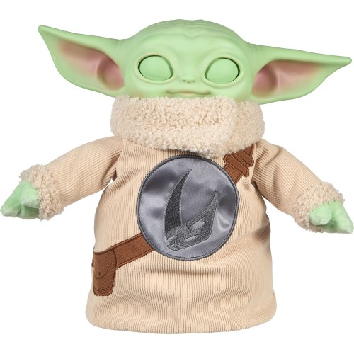 Mattel Star Wars The Mandalorian & Grogu Movie Pick-me-up Grogu Character Plush Rondel Design Vinyl Head JKN44 194735353392