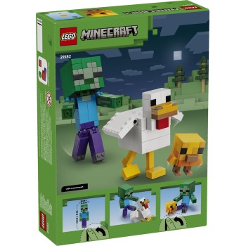 LEGO minecraft chicken jockey 21582 5702018262146