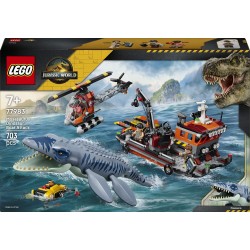 LEGO Jurassic World Επίθεση Δεινοσαύρου Μοσάσαυρου σε Σκάφος  77983 5702018062692