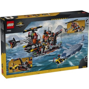 LEGO Jurassic World Επίθεση Δεινοσαύρου Μοσάσαυρου σε Σκάφος  77983 5702018062692