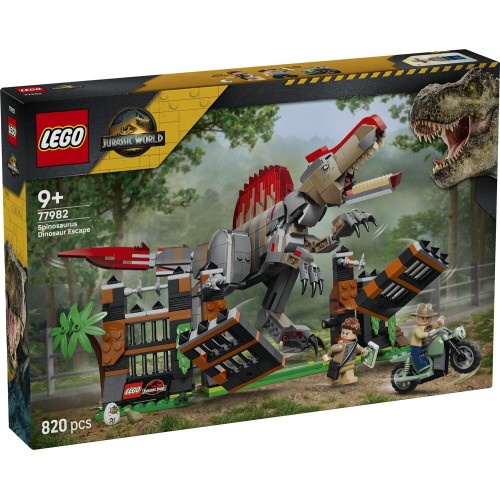 LEGO Jurassic World Απόδραση Δεινόσαυρου Σπινόσαυρου  77982 5702018062685