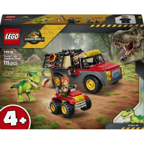 LEGO Jurassic World Φορτηγό Μεταφοράς Νεαρού T. rex  77978 5702018062562