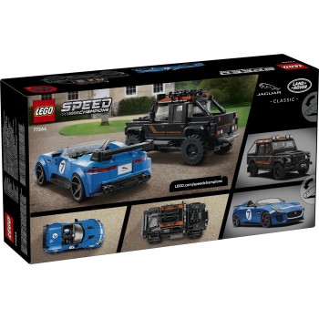 LEGO Speed Champions Jaguar Project 7 & Land Rover Defender  77264 5702018068434
