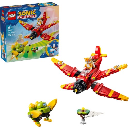 LEGO Sonic The Hedgehog tails tornado-1 77119 5702018063972