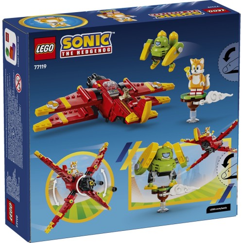 LEGO Sonic The Hedgehog tails tornado-1 77119 5702018063972