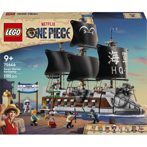 LEGO One Piece garps marine battleship 75646 5702018067383