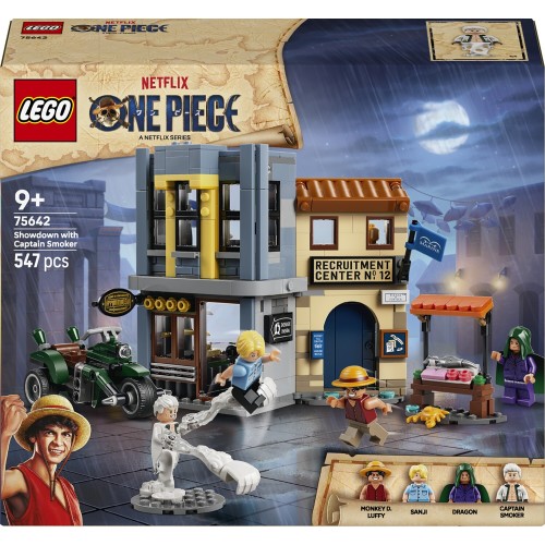 LEGO One Piece showdown with captain smoker 75642 5702018067345
