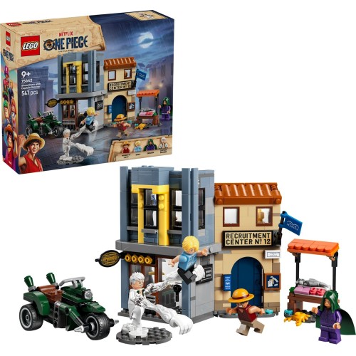 LEGO One Piece showdown with captain smoker 75642 5702018067345