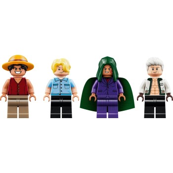 LEGO One Piece showdown with captain smoker 75642 5702018067345