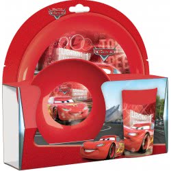Gialamas Disney Cars Παιδικό Σετ Πρωινού 3 Τεμ TRU63100 063562631006