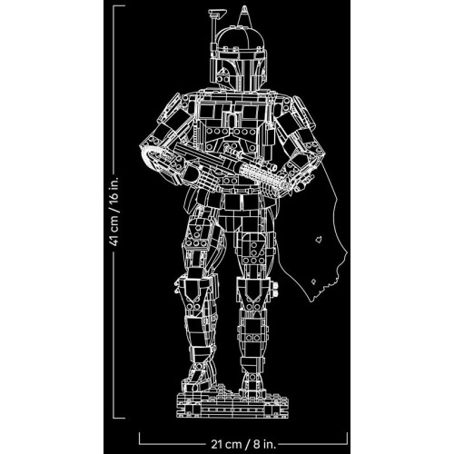 LEGO Star Wars boba fett 75455 5702018063125