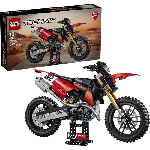 LEGO technic ducati desmo450 mx factory motorcycle 42238 5702018067772