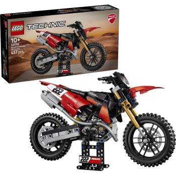LEGO technic ducati desmo450 mx factory motorcycle 42238 5702018067772