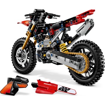 LEGO technic ducati desmo450 mx factory motorcycle 42238 5702018067772