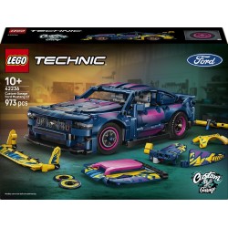 LEGO technic custom garage ford mustang gt car 42236 5702018067567