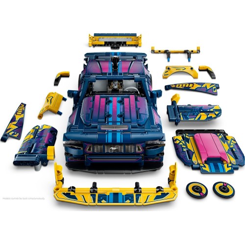 LEGO technic custom garage ford mustang gt car 42236 5702018067567