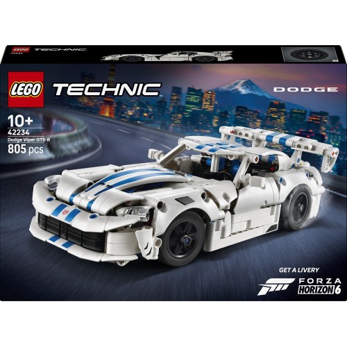 LEGO technic dodge viper gts-r sports car 42234 5702018067543
