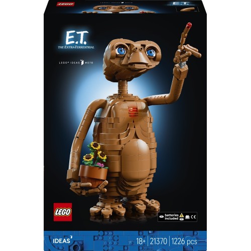 LEGO ideas e.t. the extra-terrestrial 21370 5702018066324
