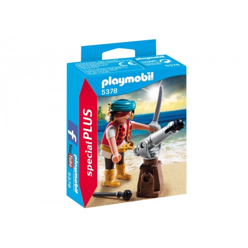 Playmobil Πειρατής Με Κανόνι 5378 4008789053787