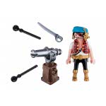 Playmobil Πειρατής Με Κανόνι 5378 4008789053787