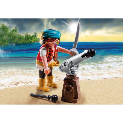 Playmobil Πειρατής Με Κανόνι 5378 4008789053787