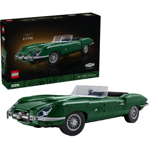 LEGO Icons jaguar e-type 11381 5702018063620