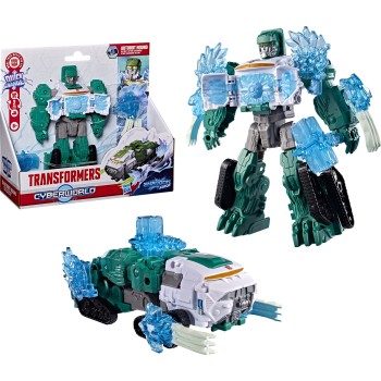 Hasbro Transformers Cyberworld Energon Surge Autobot Hound Ultimate Cyber Changers G1963 / G2164 5010996399755