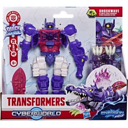 Hasbro Transformers Cyberworld Energon Surge Shockwave Ultimate Cyber Changers G1963 / G2162 5010996399724