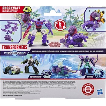 Hasbro Tra cyberworld ultimate shockwave dino G1963 / G2162 5010996399724