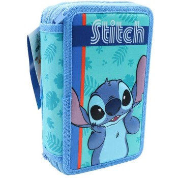 Giotto σχολική κασετίνα διπλή γεμάτη stitch - 008565644 520569880063