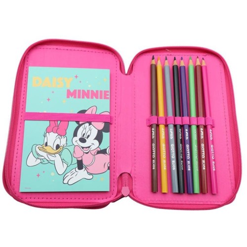 Giotto School Case Double Stuffed Minnie - 008565643 5205698800825
