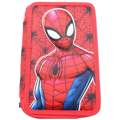 Giotto School Case Triple Filled With Spiderman - 008508706 5205698800900